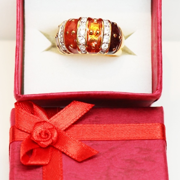 🍂🍁 Exquisite Bracelets & Cocktail Ring by Joan Rivers’ Classics Collection - Picture 6 of 9